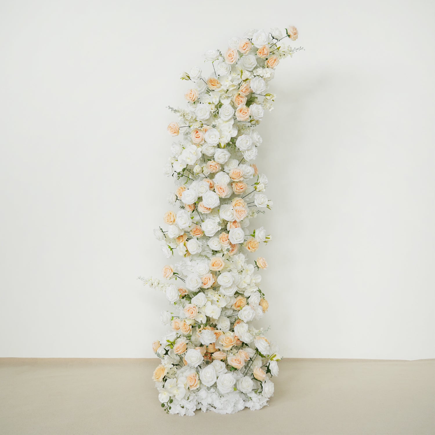 Champagne Crocus Wedding Event Floral Arch 8 picture